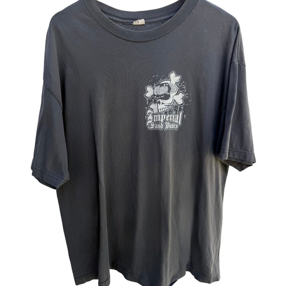 Imperial Sand Dunes Graphic T Shirt Mens XL Black Off Road Motocross Desert Tee